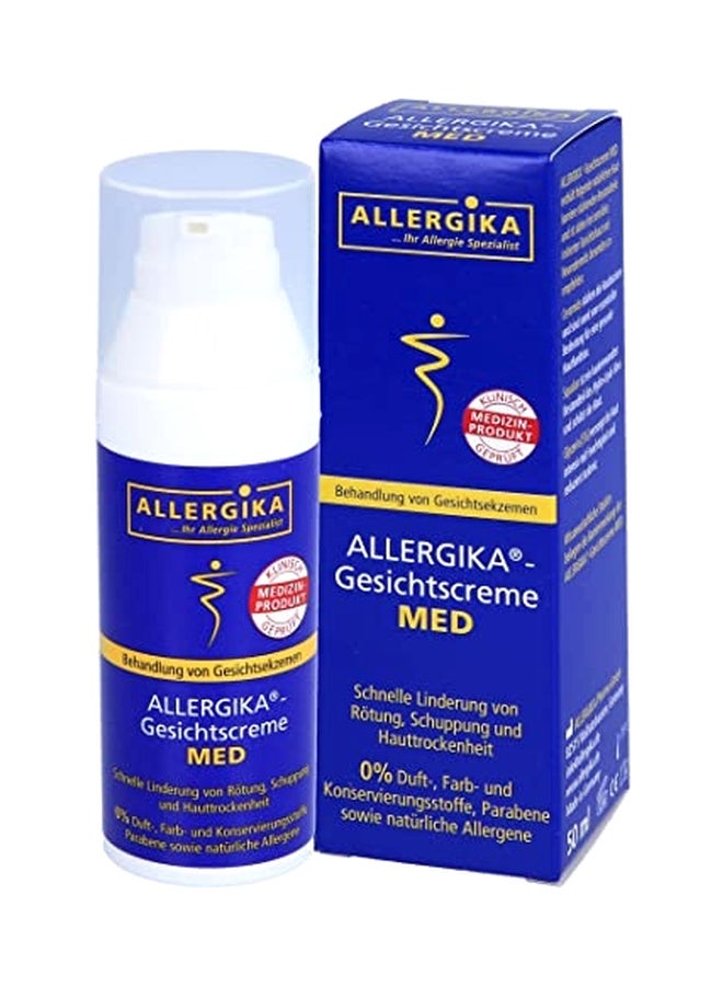 ALLERGIKA FACIAL CREAM MED 5% 50ML PUMP