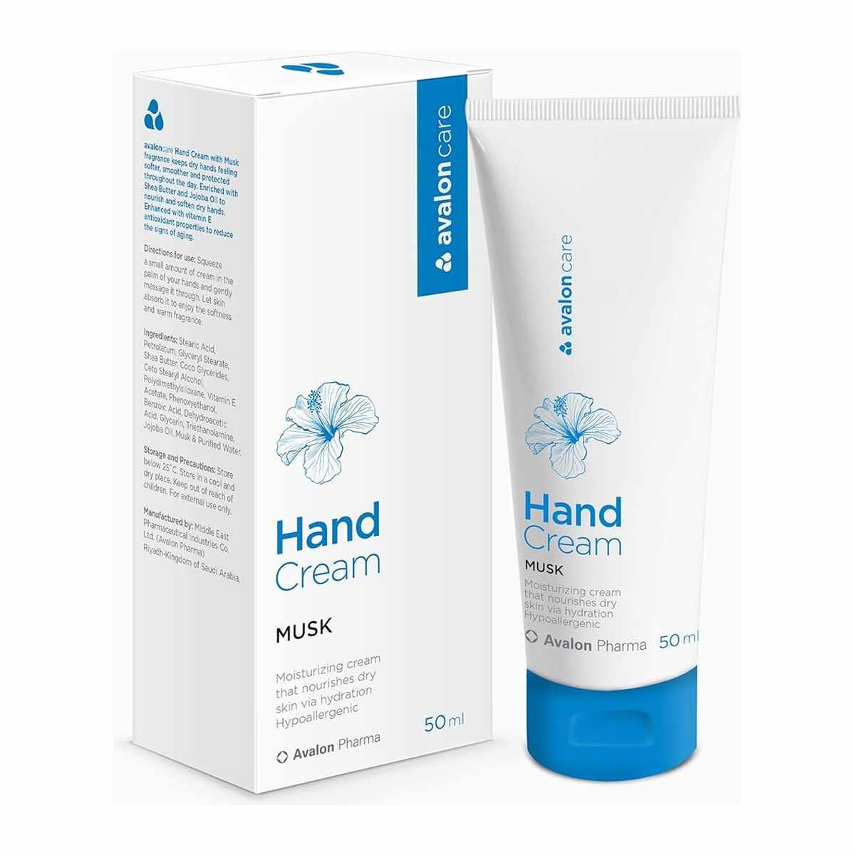 AVALONCARE HAND CREAM MUSK 50ML