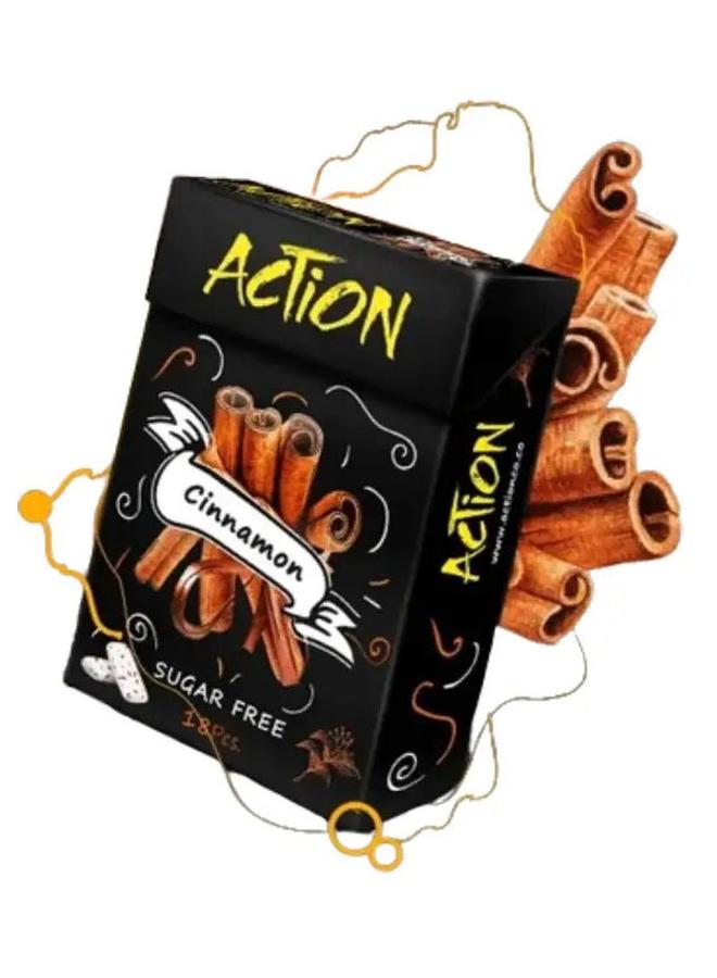 ACTION FLIP TOP CINNAMON SF GUM 12S