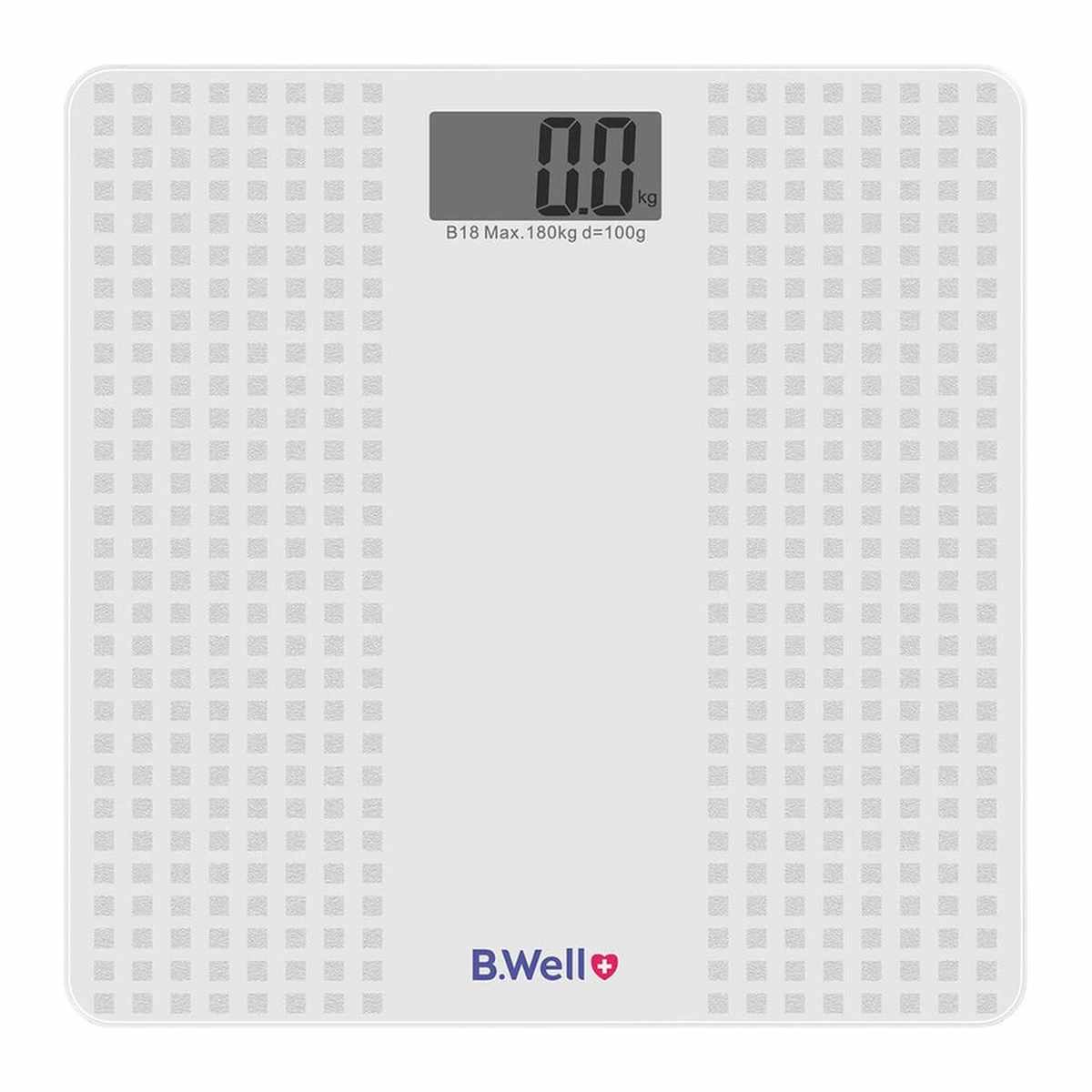 B.WELL WHITE WEIGHT SCALE PRO-166