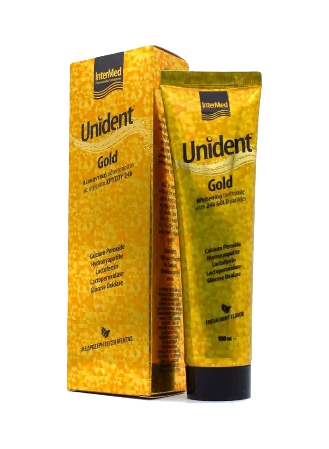 UNIDENT GOLD TOOTHPASTE 100ML