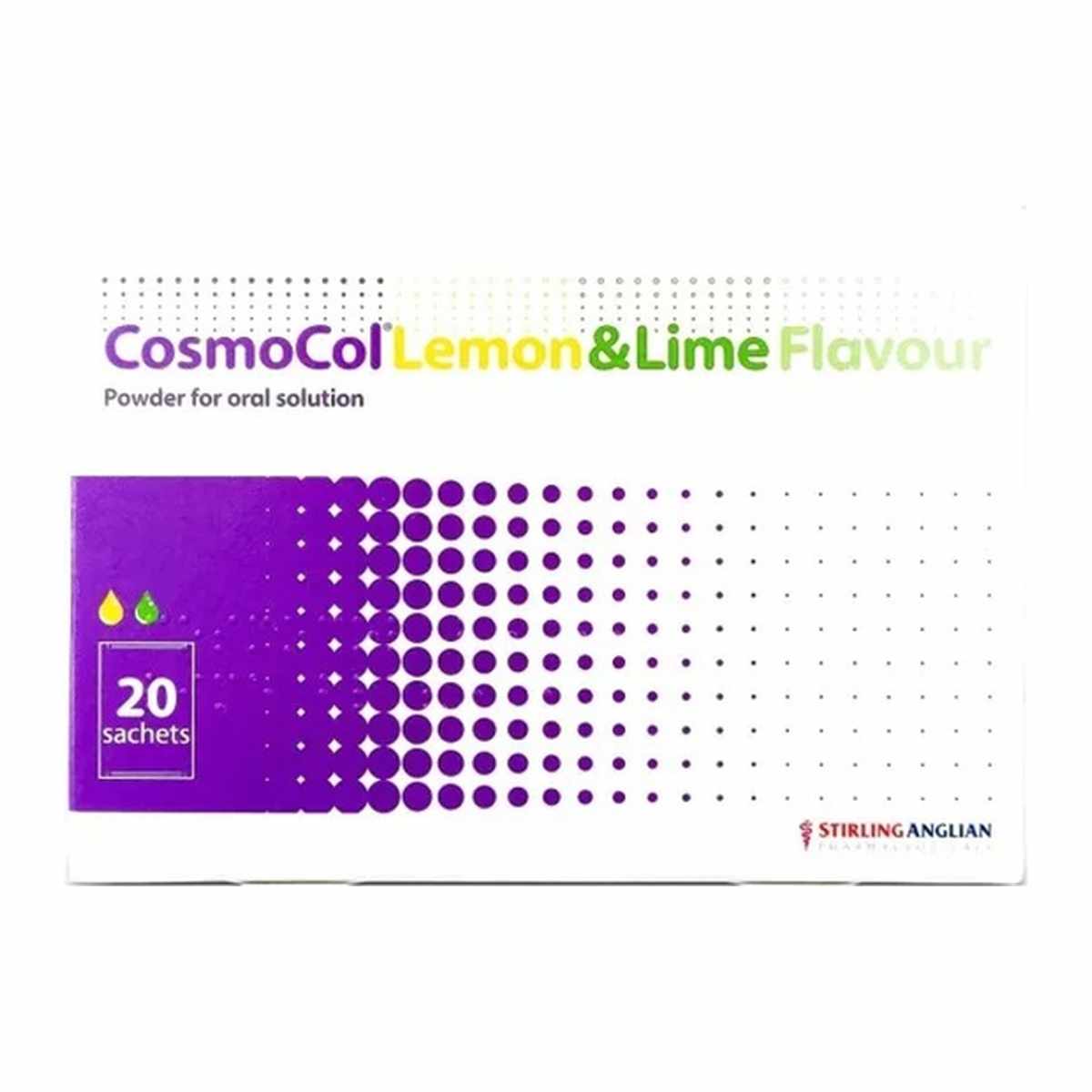COSMOCOL ADULT LEMON FAVOUR SACHET 20S