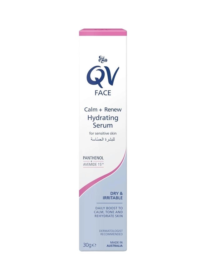 QV FACE CALM AND RENEW SERUM 30G