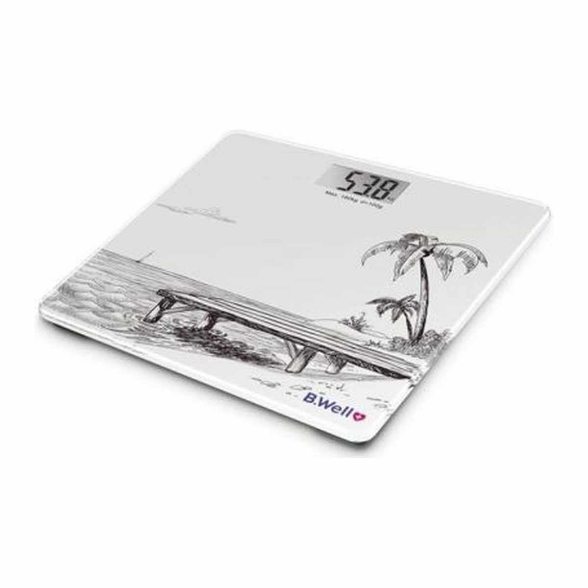 B.WELL WHITE WEIGHT SCALE PRO-165