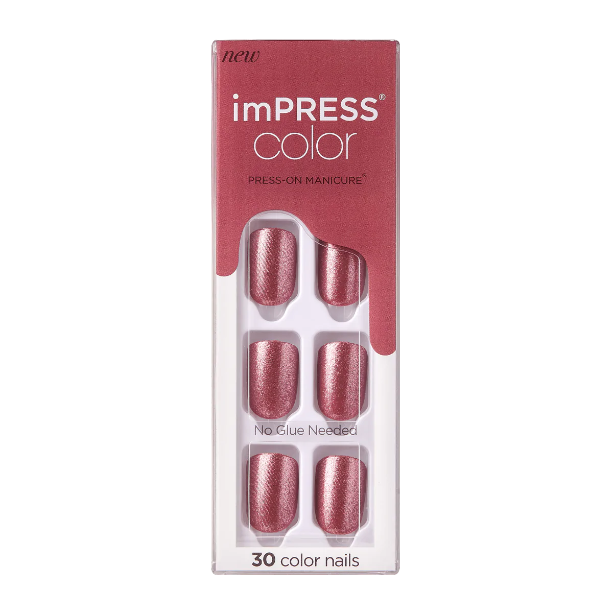 KISS IMPRESS COLOR NAILS-PEANUT PINK KIMC006C