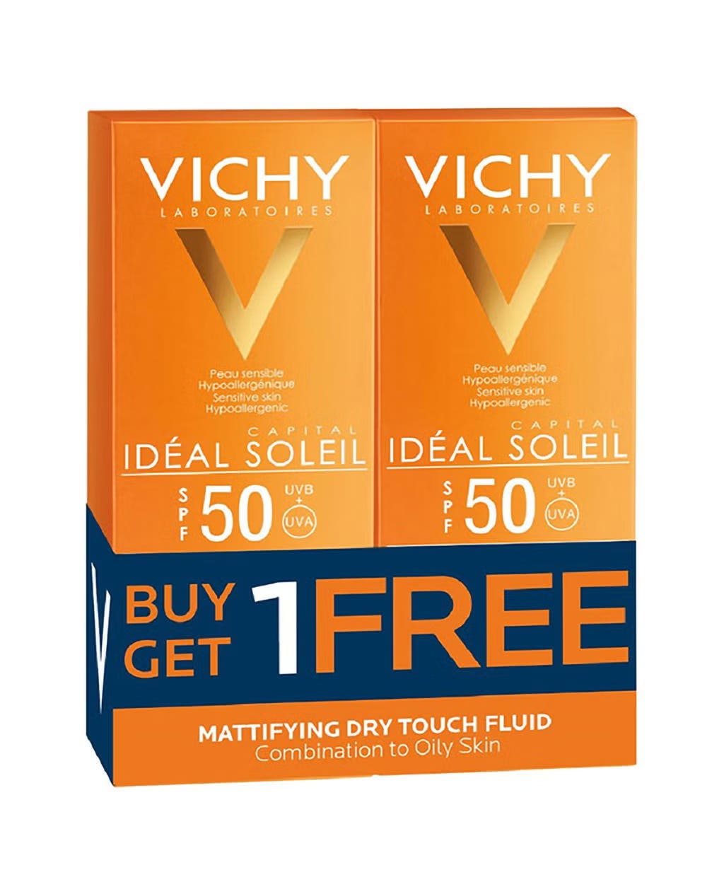VICHY 0840 CAP SOL DRY TOUCH SPF50 (1+1 OFFER)