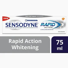 SENSODYNE T/PASTE 75ML RAPID ACTION WHITENING