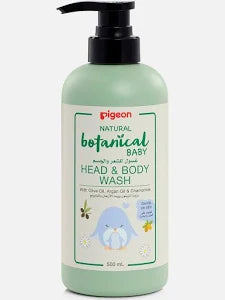PIGEON NATURAL BOTANICAL BABY HEAD & BODY WASH 500ML 79380