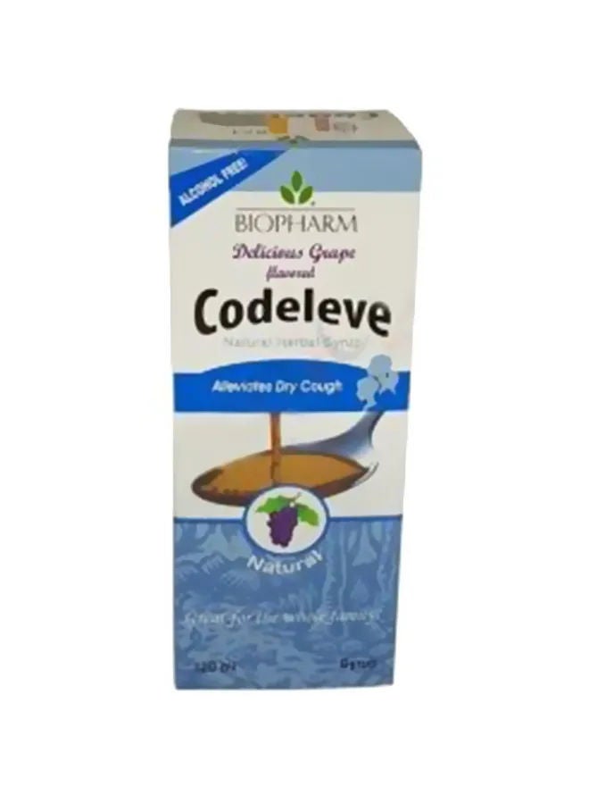 CODELEVE ALC FREE DRY COUGH SYRUP 120ML