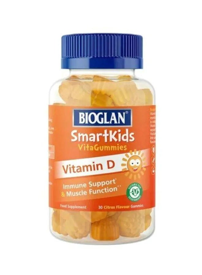 BIOGLAN SMARTKIDS GUMMIES VITAMIN D 30S