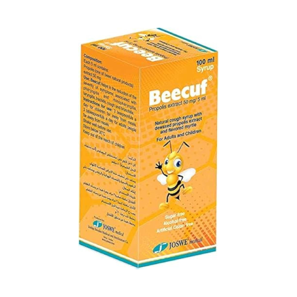 BEECUF SF AF PROPOLIS EXTRACT 50MG/5ML 100ML