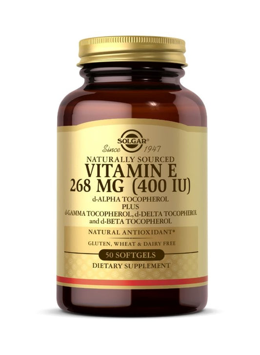 SOLGAR VITAMIN E 400IU MIXED SOFTGELS 50'S