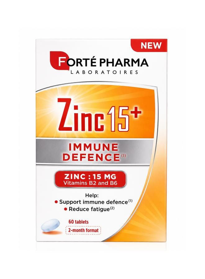 FORTE PHARMA ZINC 15+TAB 60S