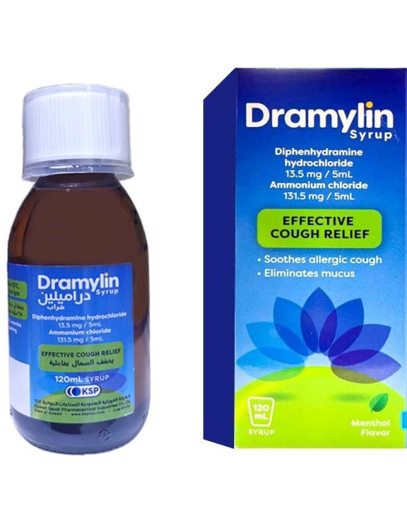 DRAMYLIN SYRUP 120ML