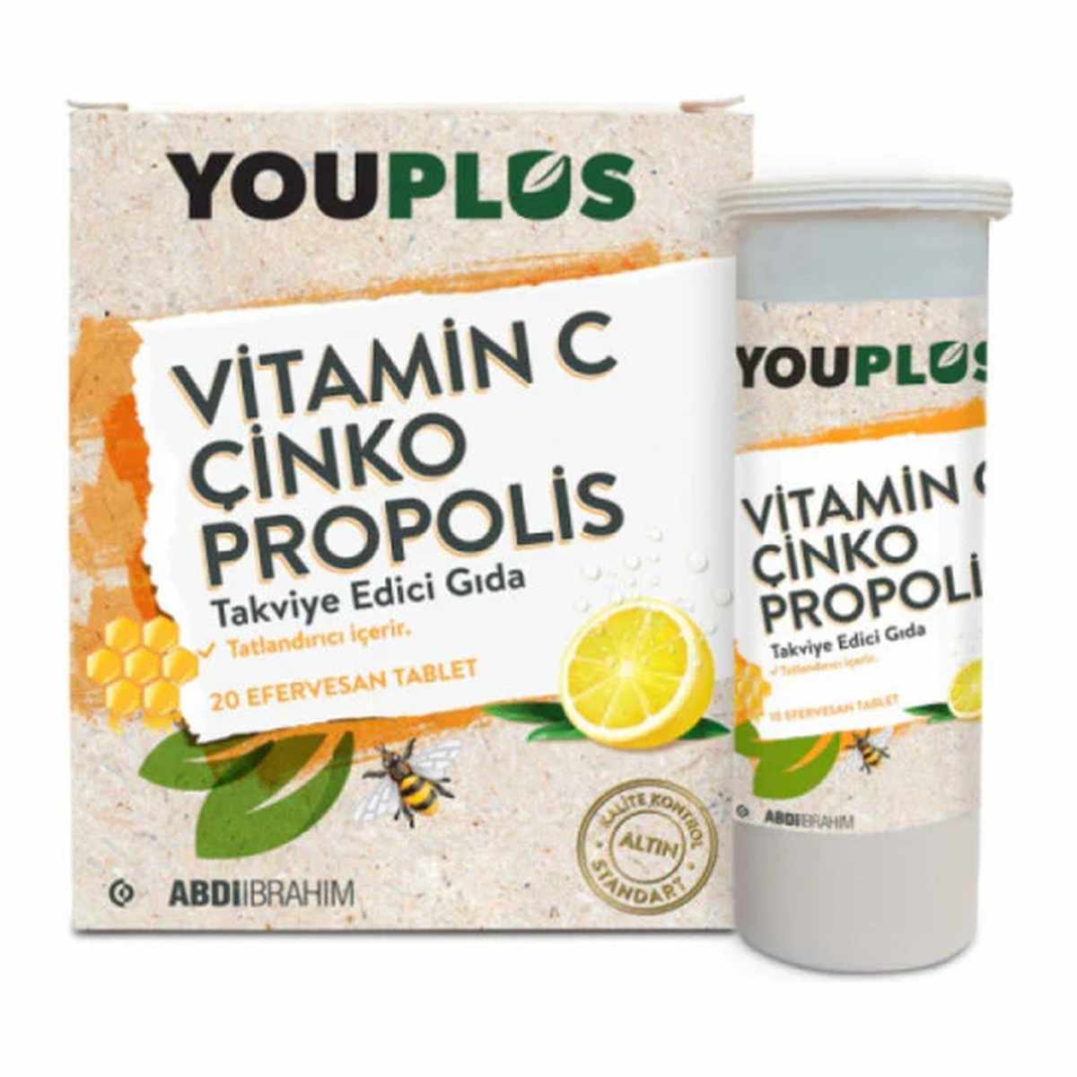 YOUPLUS SF VIT C ZN PROPOLIS EFF TAB 20S