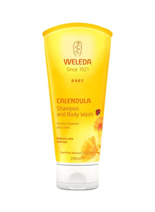 WELEDA BABY CALENDULA SHAMPOO&BODY WASH 200ML