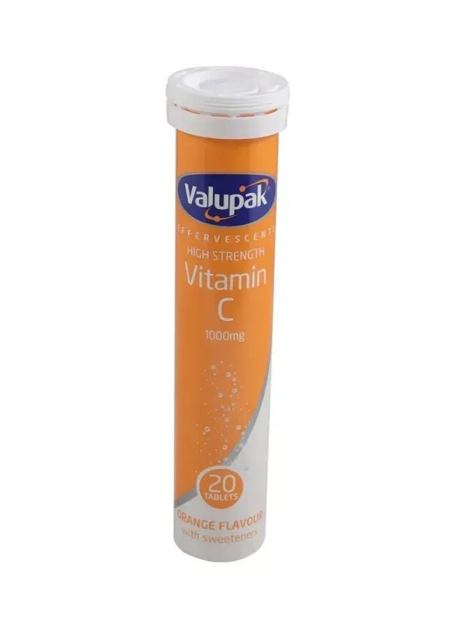 VALUPAK VITAMIN C EFF TAB 20S