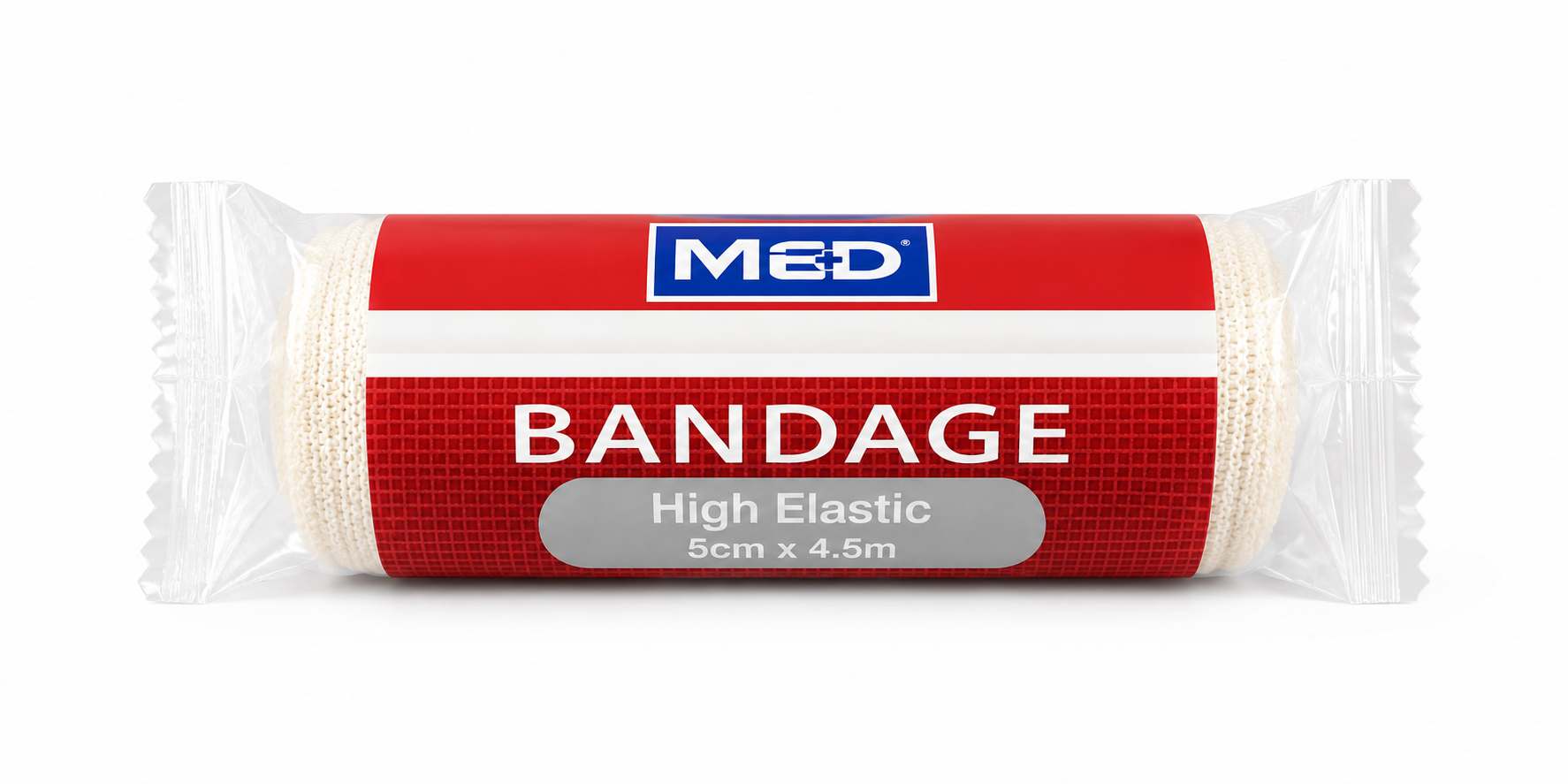 MED ELASTIC CREPE BANDAGE 5CM