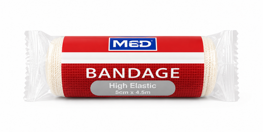 MED ELASTIC CREPE BANDAGE 5CM