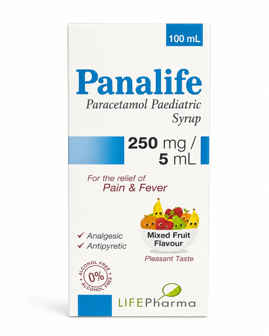 PANALIFE SYRUP 250MG 100ML