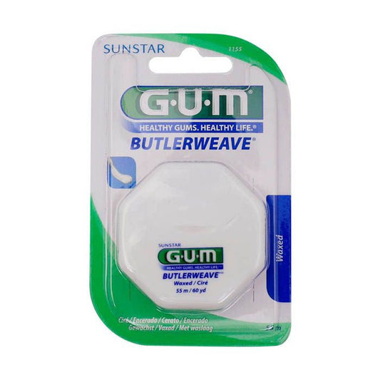 GUM 1155 WEAVE WAXED FLOSS 60 YD