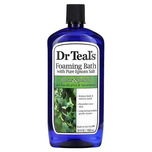 DR TEAL'S 1590 EPSOM SALT BODY WASH EUCALYPTUS&SPEARMINT 710ML