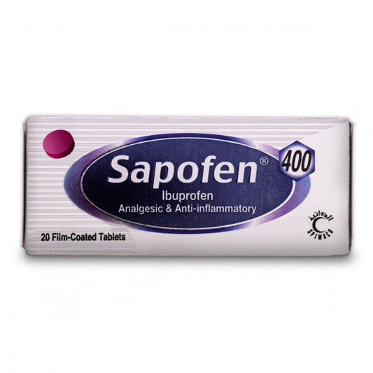 SAPOFEN 400MG TAB 20'S