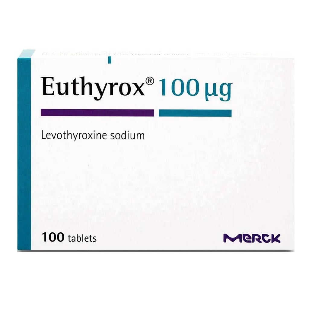 EUTHYROX 100MCG TAB 100S