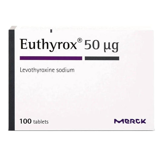 EUTHYROX 50MCG TAB 100S