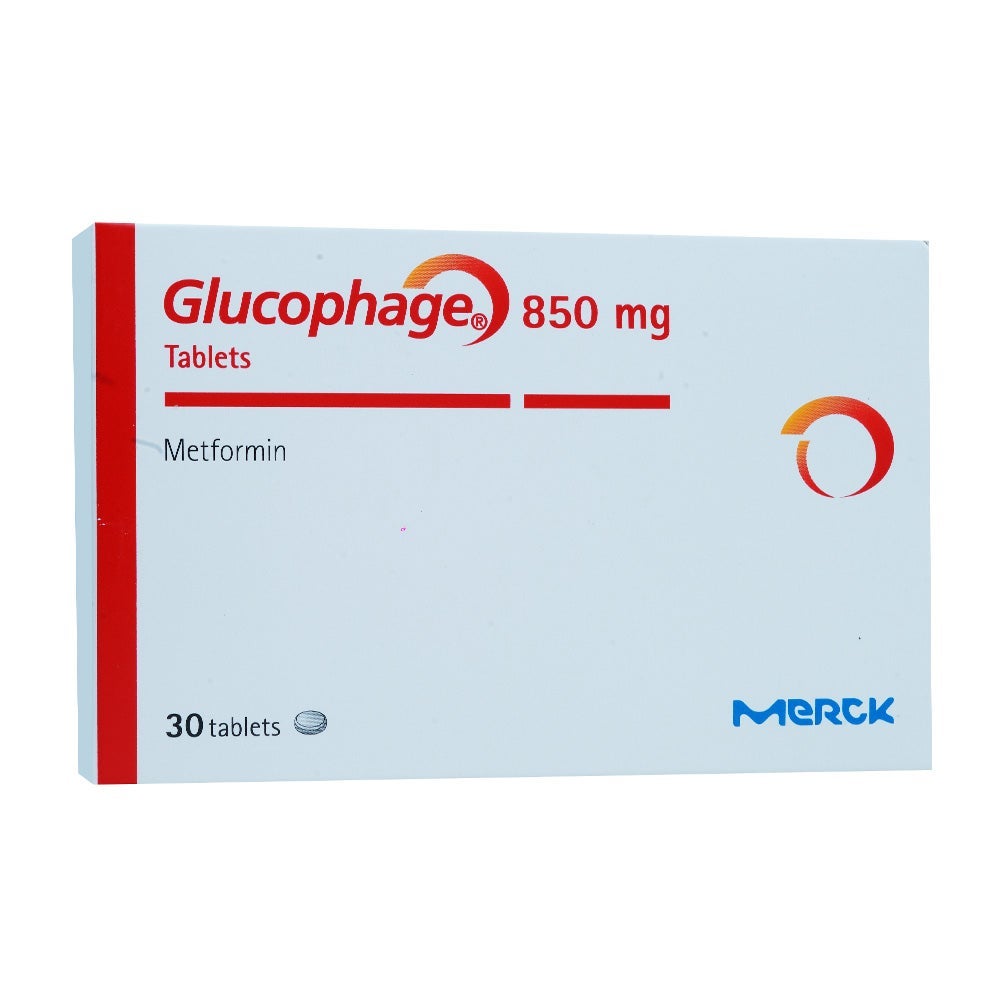 GLUCOPHAGE 850MG TABS 30S
