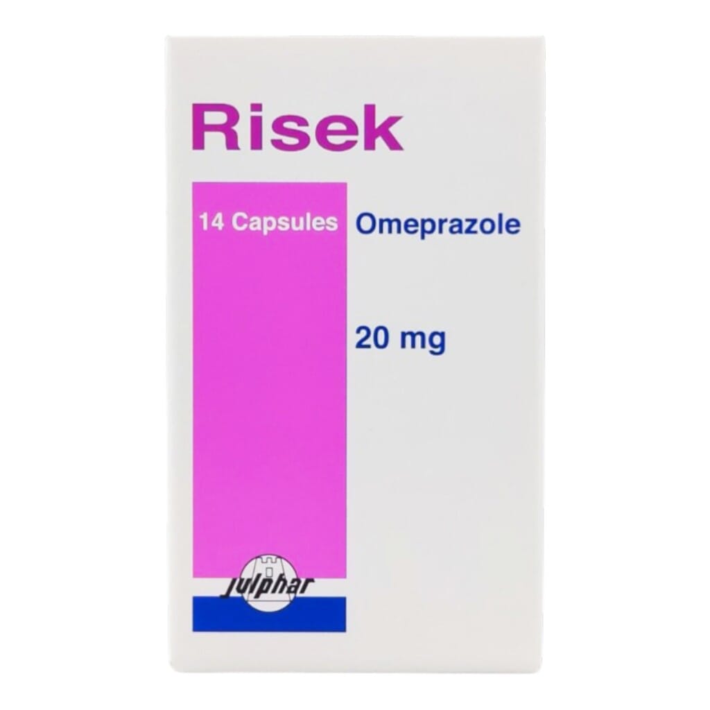 RISEK 20MG CAP 14S