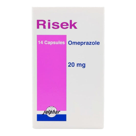 RISEK 20MG CAP 14S