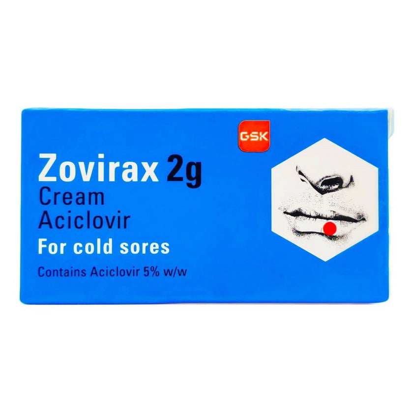 ZOVIRAX COLD SORE CREAM 2G