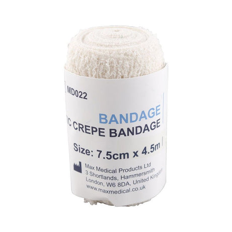 MAX COTTON CREPE BANDAGE 7.5CM 4.5M