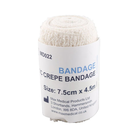MAX COTTON CREPE BANDAGE 7.5CM 4.5M