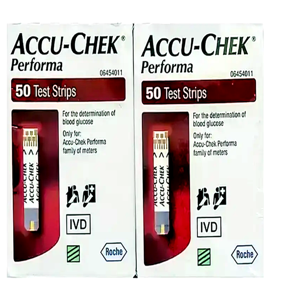 ACCU CHEK PERFORMA STRIPS 50S (OFFER PACK 1+1)