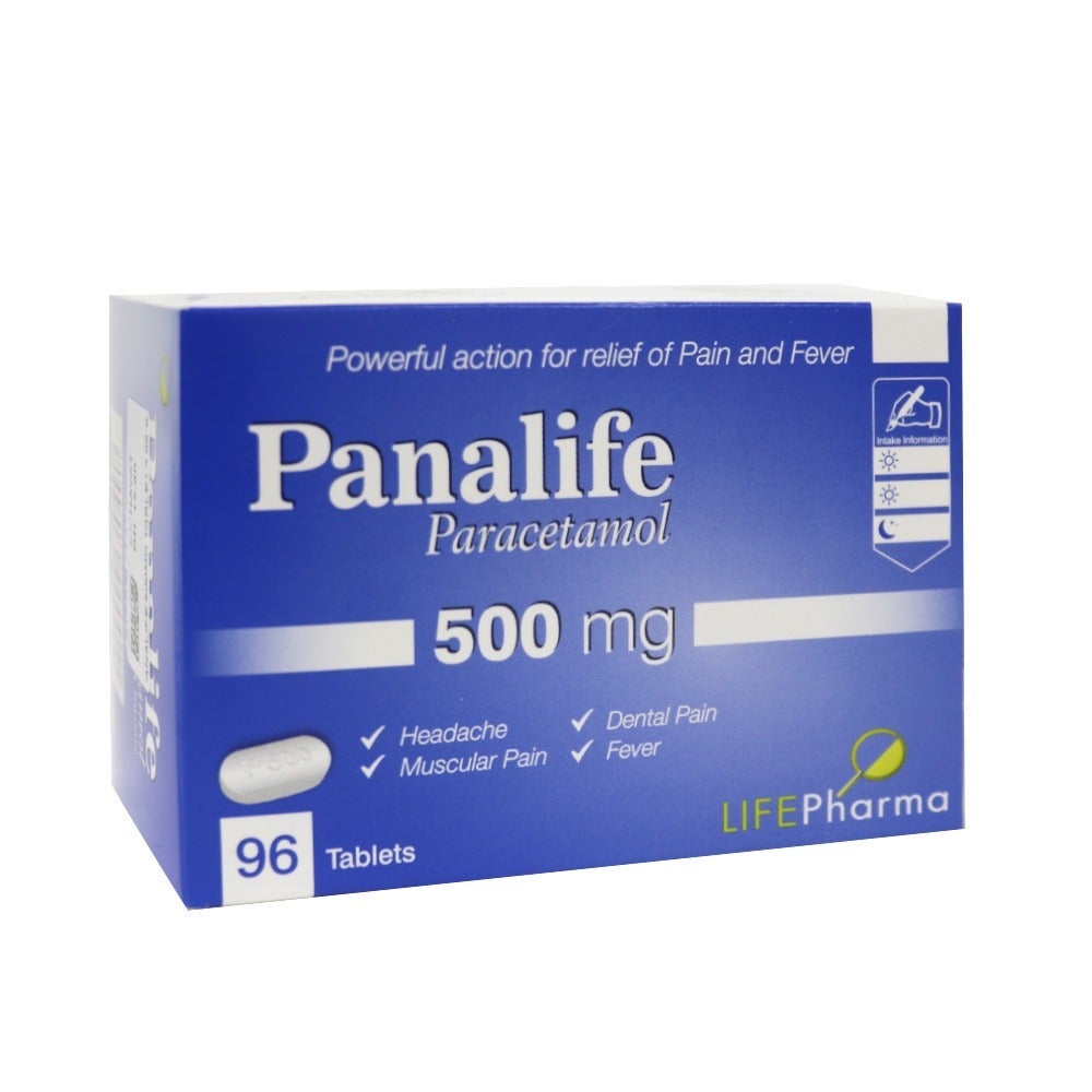 PANALIFE 500MG TAB 96S