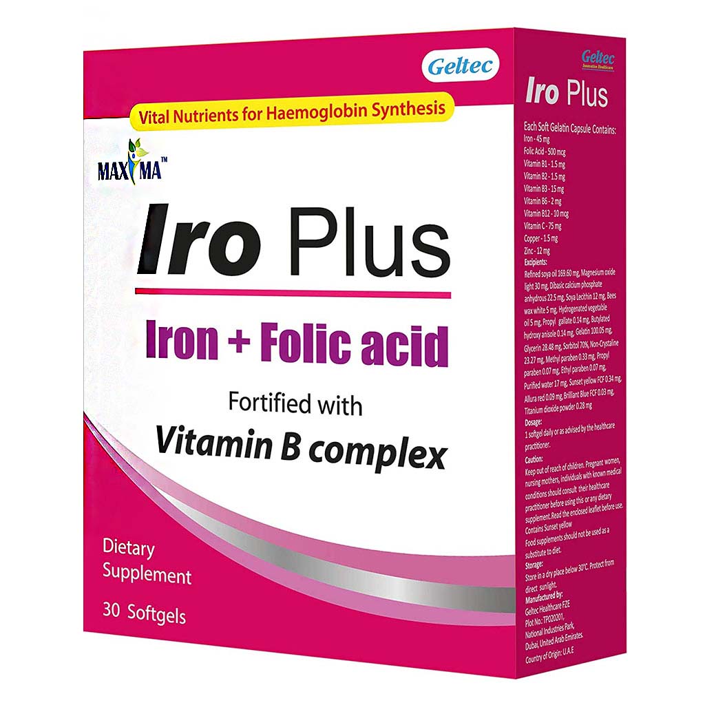 IRO PLUS CAPSULES 30,S
