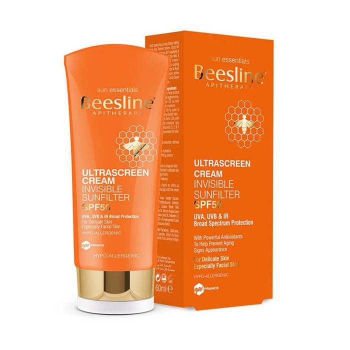 Beesline Ultrascreen (SPF50+ )Cream Invisible Sun Filter 60ml