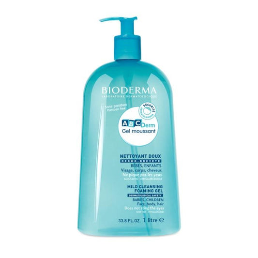 Bioderma Abc Derm Moussant Foaming Gel 1 Litre