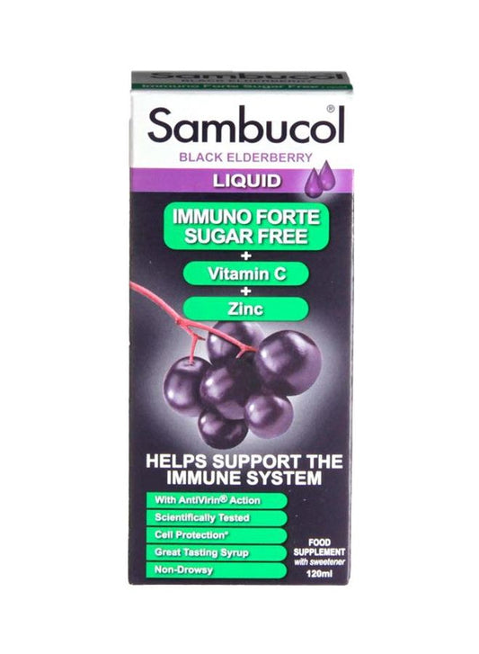 SAMBUCOL SUGAR FREE 120 ML