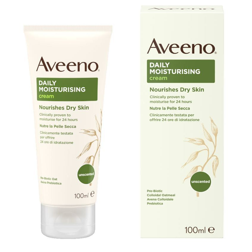 AVEENO DAILY MOISTURIZING CREAM 100ML (U180052)