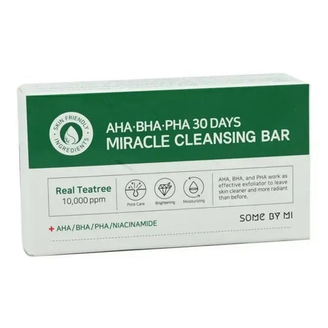 SBM AHA BHA 30DAY MIRACLE CLEANSING BAR 106G