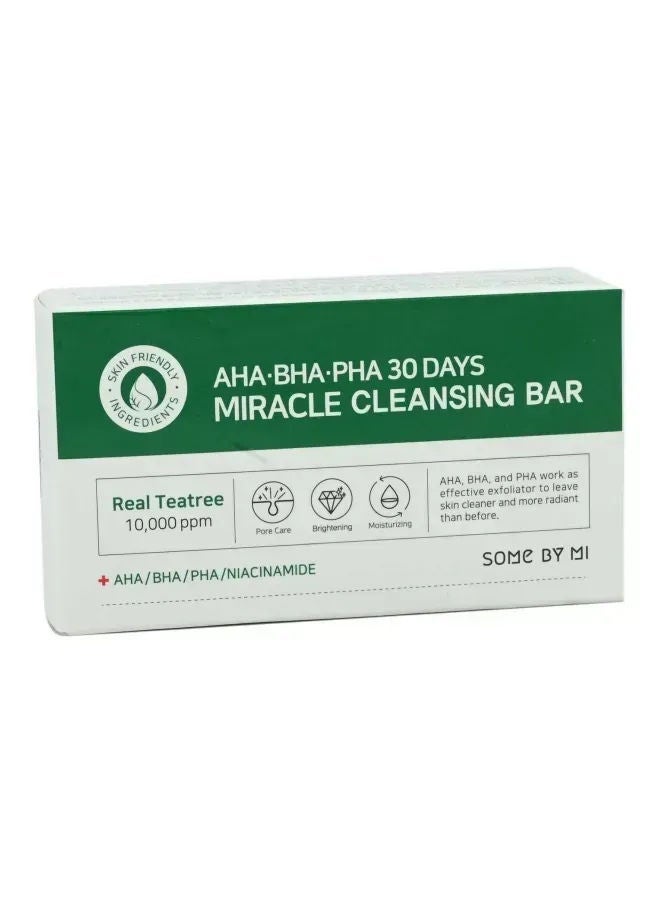 SBM AHA BHA 30DAY MIRACLE CLEANSING BAR 106G