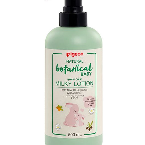 PIGEON NATURAL BOTANICAL BABY MILKY LOTION 500ML 79382