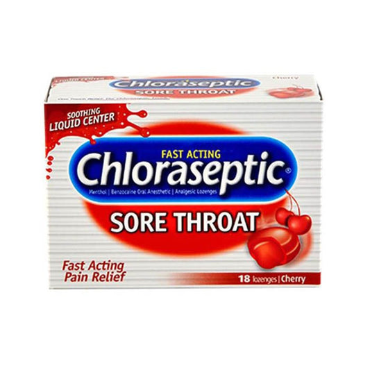 Chloraseptic Lc Lozenges Cherry 18's