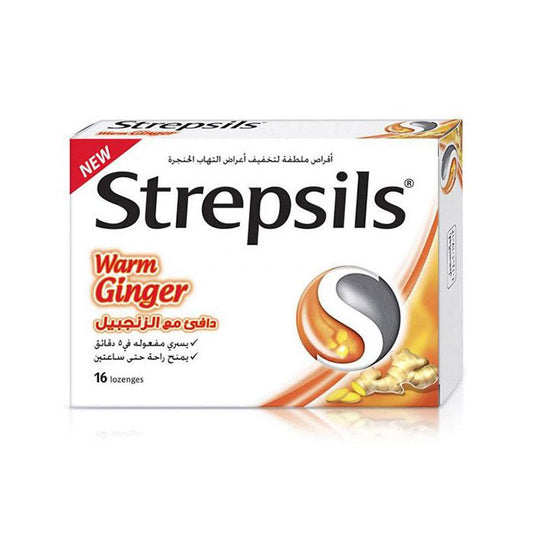 STREPSILS WARM LOZENGES 16'S