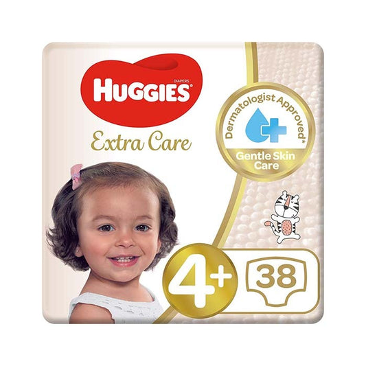 HUGGIES SUPERFLEX ECONOMY 4+ 38'S