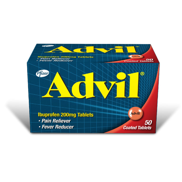 ADVIL 200MG TABS 50'S