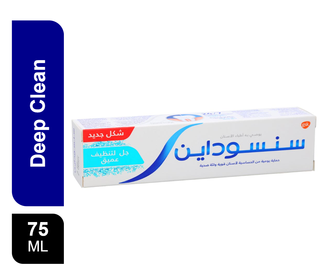 SENSODYNE T/PASTE DEEP CLEAN GEL 75ML